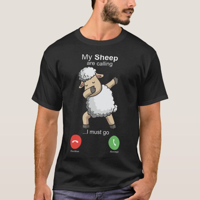 Camiseta Pastores de ovejas y pastores de lana Regalo de la (Anverso)