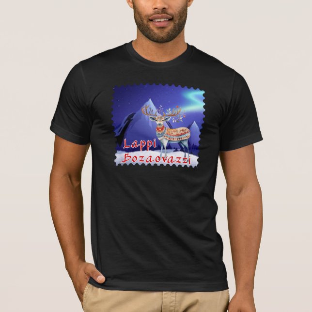 Camiseta Pastores de renos Lapland Sami 🦌 Lappi Bozaovazzi (Anverso)