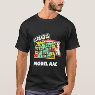 Camiseta Pat del patólogo del habla de la placa principal d