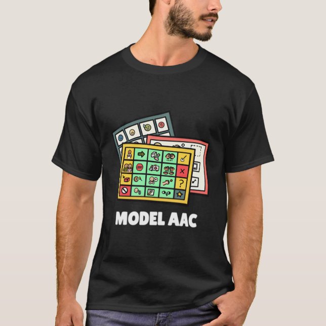 Camiseta Pat del patólogo del habla de la placa principal d (Anverso)