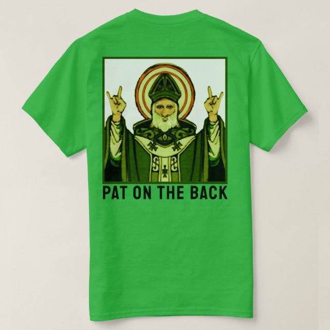 Camiseta Pat En La Espalda (Reverso del diseño)