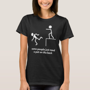 Camiseta Pat On The Back Funny Adult Sarcastic.