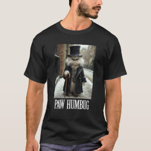Camiseta Pata Bah Humbug Gato Divertido Navidad Mascota Fot