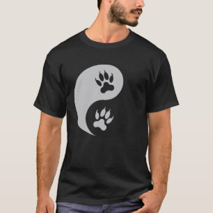 Camiseta Pata de león Yin Yang León Gato depredador Áfri