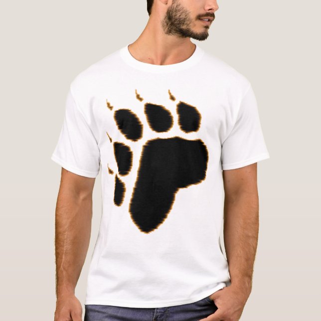 Camiseta pata de oso delantera (Anverso)