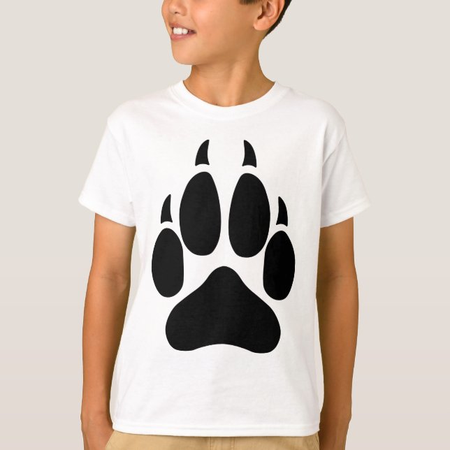 Camiseta Pata del lobo (Anverso)