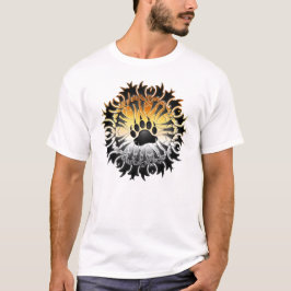 Camiseta Pata tribal del orgullo del oso