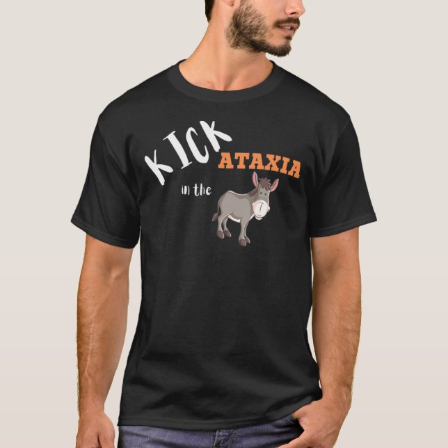 Camiseta Patada Vintage Ataxia En El Burro (Anverso)