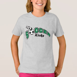 Camiseta Patadas de fútbol - Verde oscuro