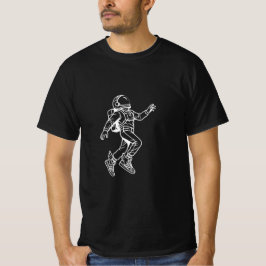 Camiseta Patadas Espaciales: Vuelo de Astronauta Alado