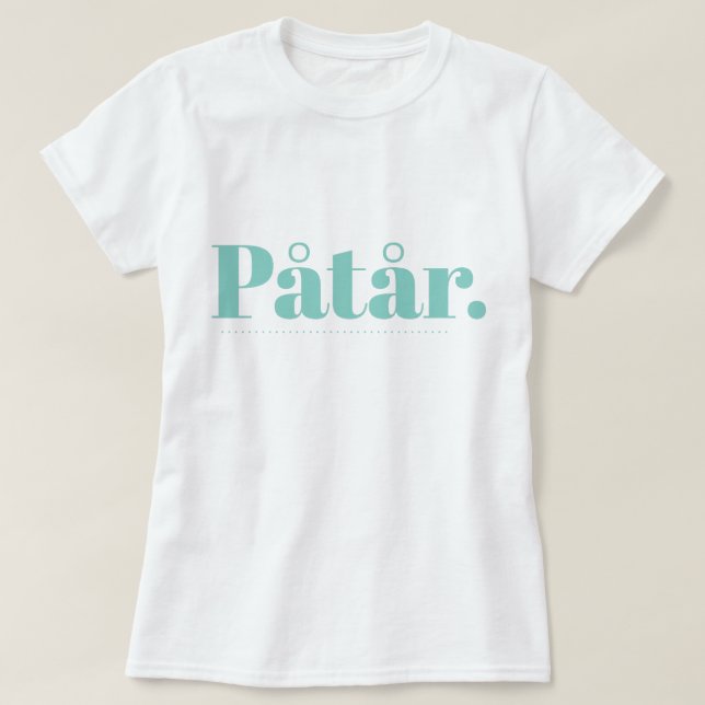 Camiseta Påtår T-Shirt (Diseño del anverso)