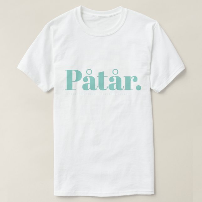 Camiseta Påtår T-Shirt (Diseño del anverso)
