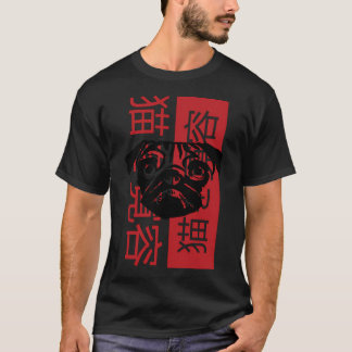 Camiseta Patas de Aceptación - Pug de Arte Callejero Abraza