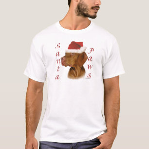 Camiseta Patas de Vizsla Santa