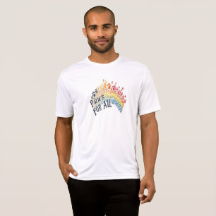 Camiseta Patas para Todos: Unidad de Huella de Garra de Arc
