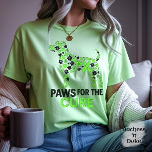 Camiseta Patas por una cura: Conciencia del cáncer de sangr