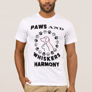 Camiseta Patas Unidas en un Círculo de Amor"