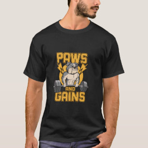 Camiseta Patas Y Ganancias Motivación Para Entrenamiento