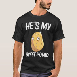 Camiseta Patata Bonita Para Niñas Niños Verdura Patata al H