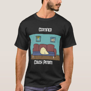 Camiseta Patata de sofá certificado