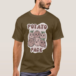 Camiseta Patata del grupo divertido del paquete de papas