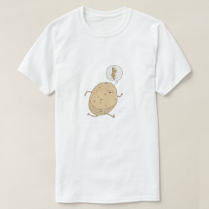 Camiseta Patata Divertida y Monada Corriendo por somoh