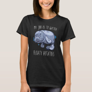 Camiseta Patata flotante Manatee Marine Life 2