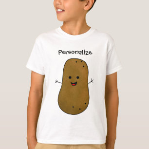 Camiseta Patata Marrón Personalizada