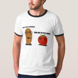 Camiseta ¿PATATA? ¿o TOMATE?