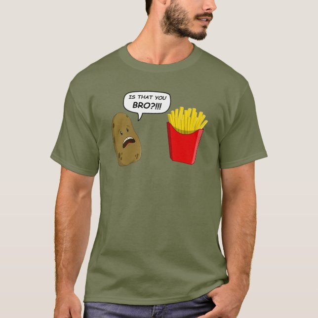 Camiseta patata y fritadas (Anverso)