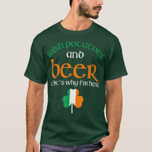 Camiseta Patatas irlandesas divertidas durante el día de la