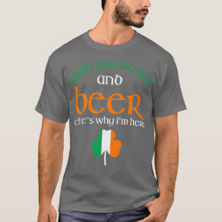 Camiseta Patatas irlandesas divertidas durante el día de la