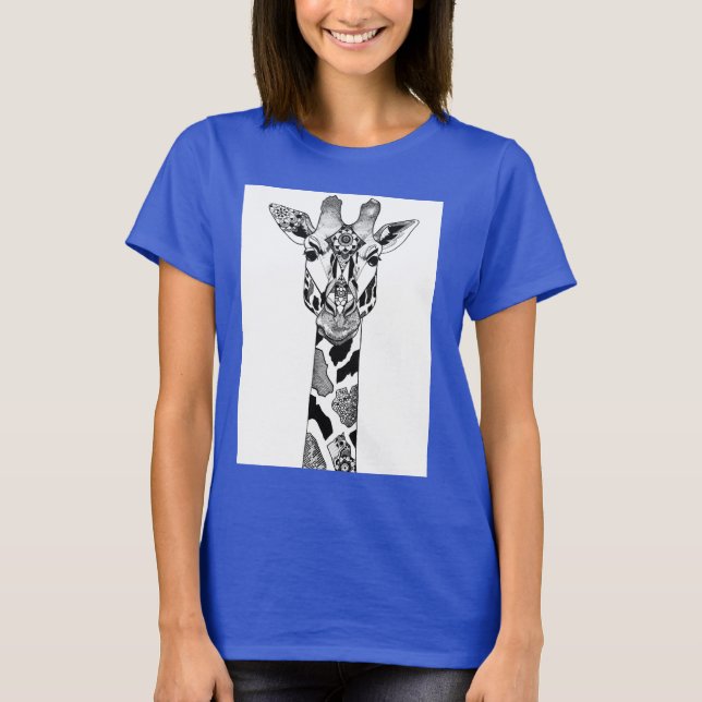 Camiseta Patchwork Giraffe Musée (Anverso)