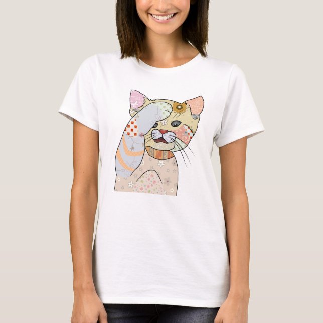 Camiseta Patchworkkatze (Anverso)