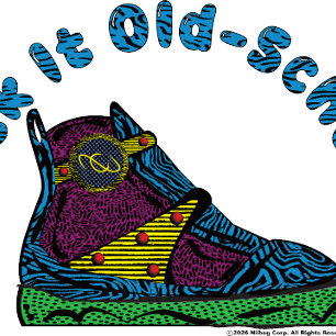 Camiseta Patea al Antiguo Estilo Zapatillas Retro Coloridas