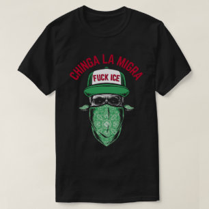 Camiseta Patea La Migra Calavera