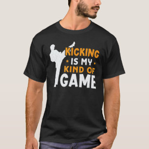 Camiseta Patear Es Mi Tipo De Juego Diseño De Karate