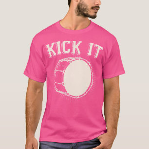 Camiseta Patear It Funny Kick Drum Bass Drum Percusación di