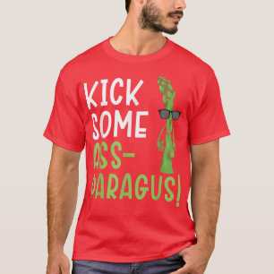 Camiseta Patear un Ass-paragus Asparagus Vegetari