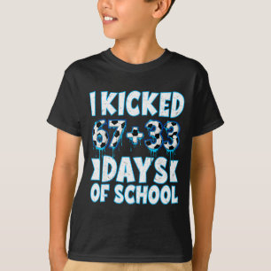 Camiseta Pateé 100 Días De Fútbol Escolar 100º Día De Cl