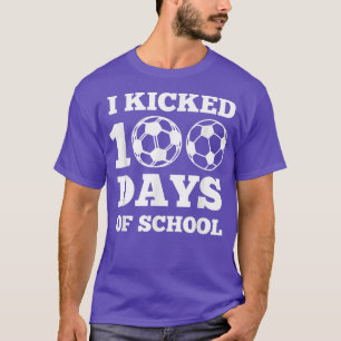 Camiseta Pateé 100 Días De Fútbol Escolar Un Regalo De 100 