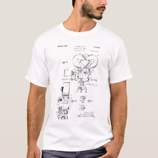 Camiseta Patente de cámara de película