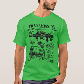 Camiseta Patente de cosecha de la transmisión del motor del