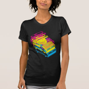 Camiseta Patente de Máquina de Escribir Antigua Arte Pop CM