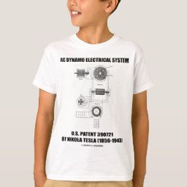 Camiseta Patente del sistema eléctrico del dínamo de la CA