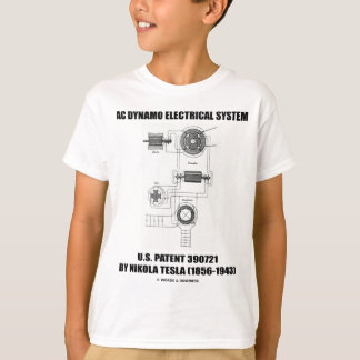 Camiseta Patente del sistema eléctrico del dínamo de la CA