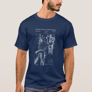 Camiseta Patente estadounidense - Bagpipes