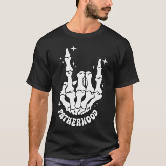 Camiseta Paternidad Algunos Días La Balanceo Esqueleto Fren