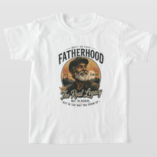 Camiseta Paternidad La verdadera herencia Día del Padre vin