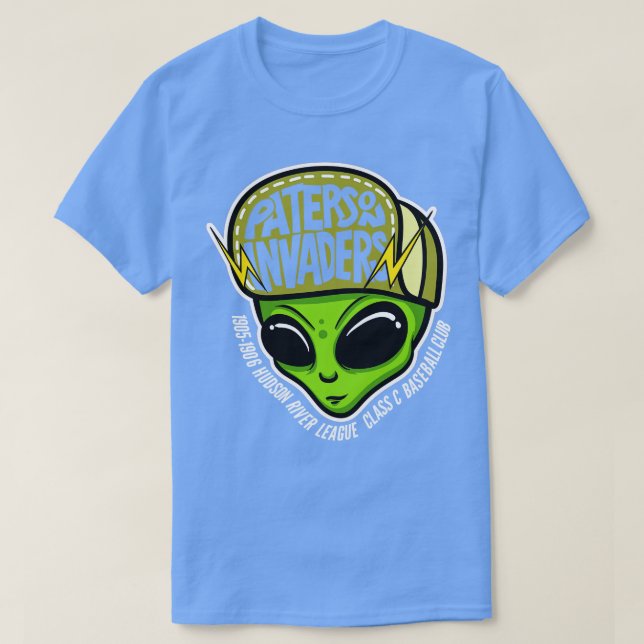 Camiseta Paterson Invaders 1 (Diseño del anverso)